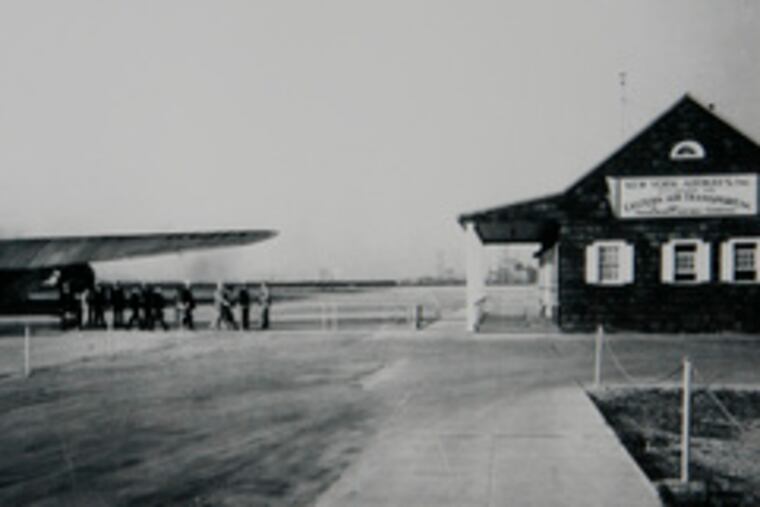 Bader Field circa 1930. No one yet knows what will happen to the valuable tract once it is sold. But this is where aviation history took place, where the term "airport" was coined, and where celebrities including Rat Pack members landed and left for shows in Atlantic City.