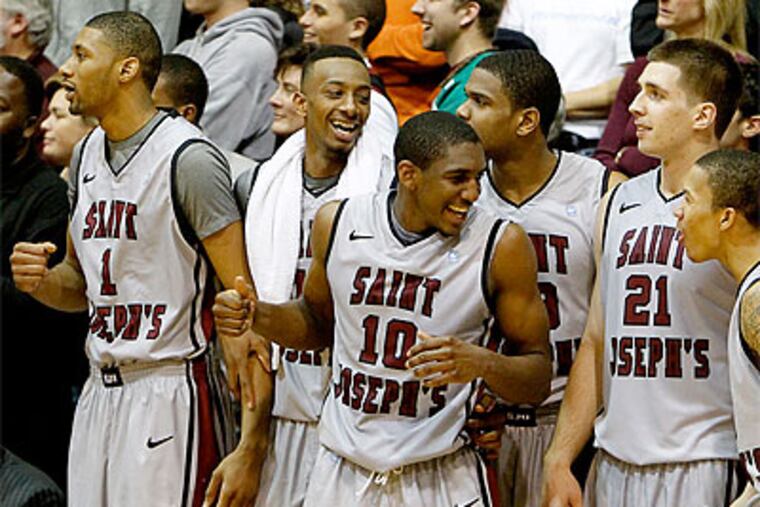 St. Joe's may have started to put itself in NCAA Tournament contention with Saturday's win. (Ron Cortes/Staff Photographer)