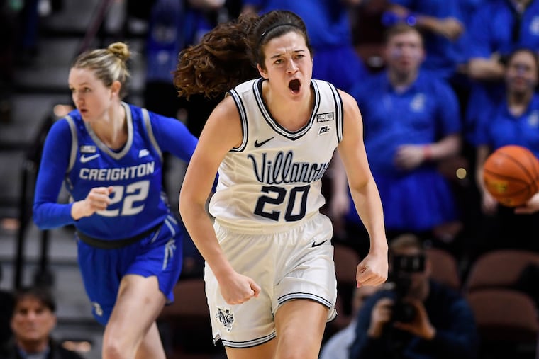 Villanova's Maddy Siegrist is one of five players named to the 2022-23 AP All-America first team in women's basketball.