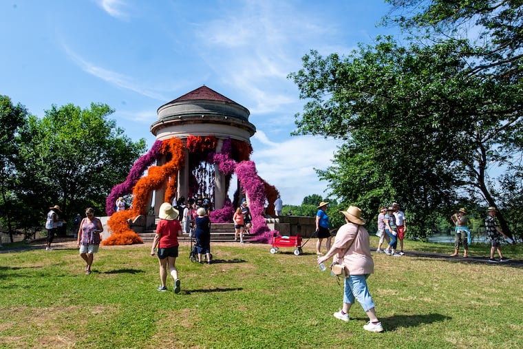 The Philadelphia Flower Show once again returns to FDR Park for 2022. Last year marked the first time the show was held outdoors in its nearly 200-year-long history.