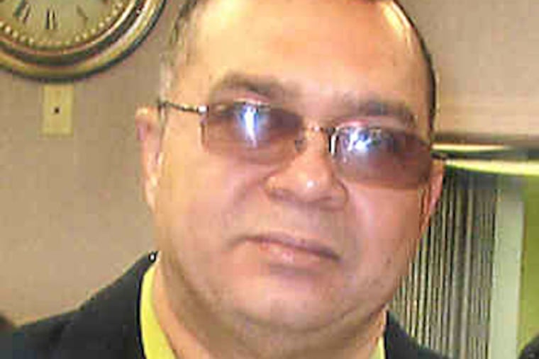 Candido Hidalgo died outside his rowhouse in Wissinoming.