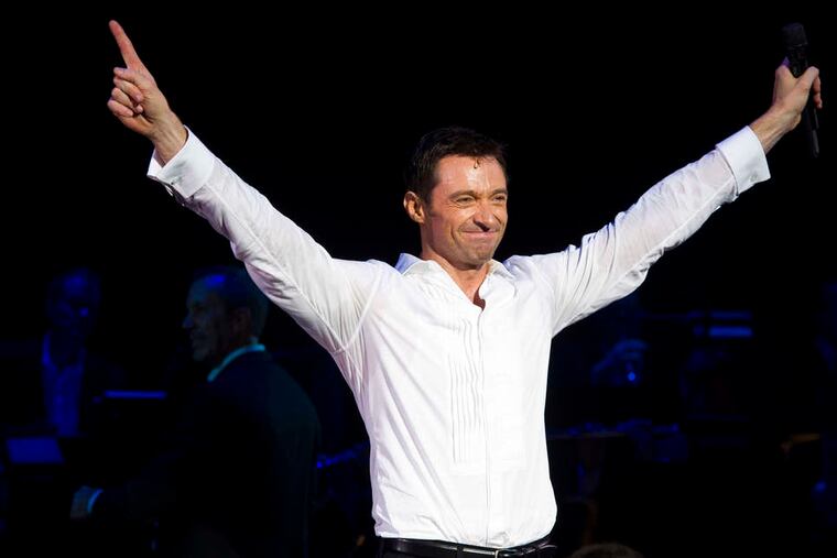 Hugh Jackman, who raised some money for charity by auctioning off a sweaty undershirt, among other things, also set box-office records.