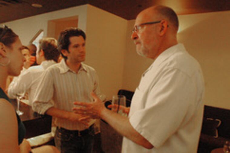 As luck would have it, the 707 Restaurant & Bar at 707 Chestnut St.in Philadelphia was the scene yesterday for a 7/7/07 celebration that included Steffi Freedman, husband Brian and David Bankes (right).