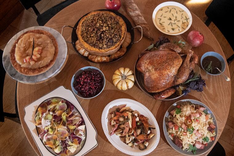 Thanksgiving meal at the a.kitchen+bar Restaurant in Philadelphia, Pa. Thursday, October 25, 2018.