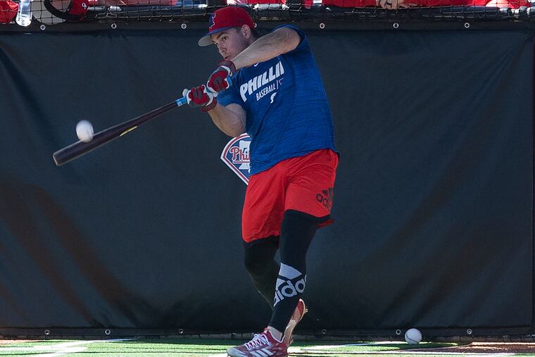 Scott Kingery is hoping an adjustment to his plate approach leads to a better season in 2019.