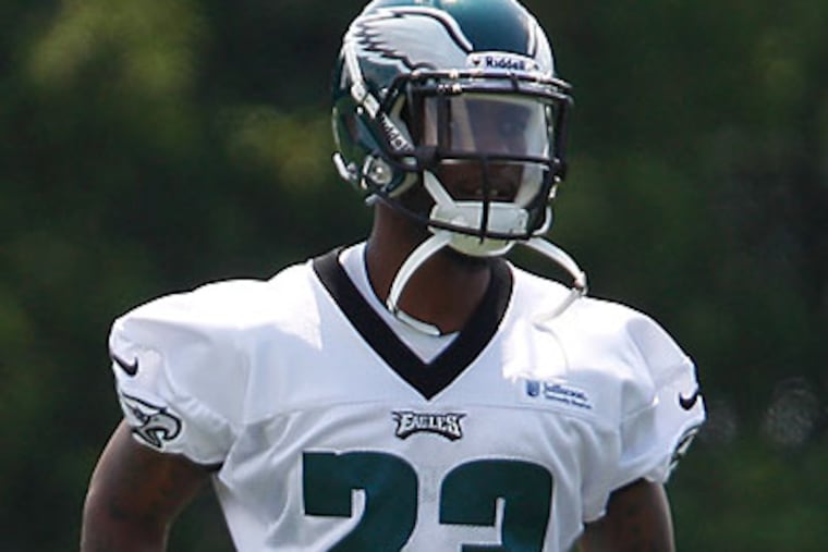 "He's done a phenomenal job," Jeremy Maclin said of Dominique Rodgers-Cromartie. (David Maialetti/Staff Photographer)