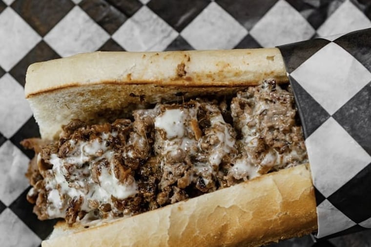 The cheesesteak from Ghostburger in Washington, D.C., is served on a roll from Sarcone's Bakery of South Philadelphia fame.