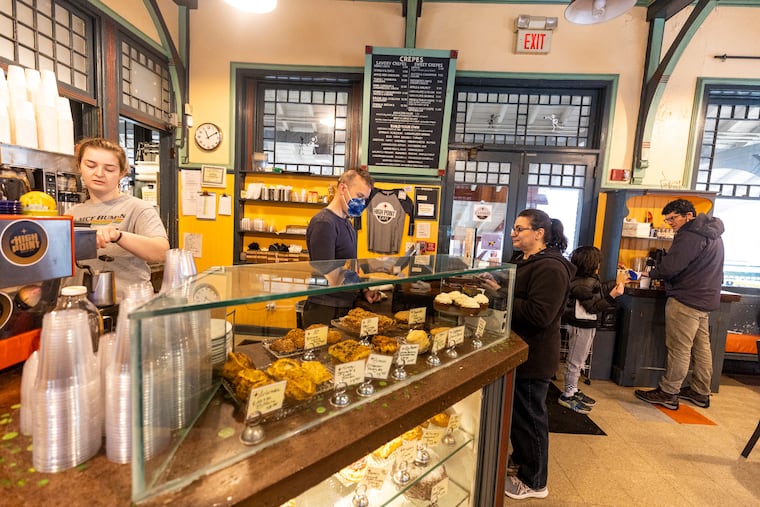 High Point coffee occupies the ground floor of the SEPTA stop at Richard Allen Lane station in Mount Airy, which Ken Weinstein already leases. Other old SEPTA stations could get similar tenants.