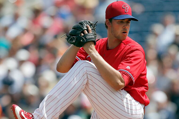 Phillies pitcher Aaron Nola.