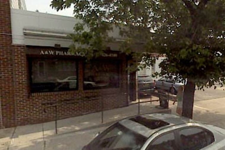The winning, $1 million MegaMillions lottery ticket was purchased at the A&W Pharmacy on East Westmoreland Street in Port Richmond. (Google StreetView)