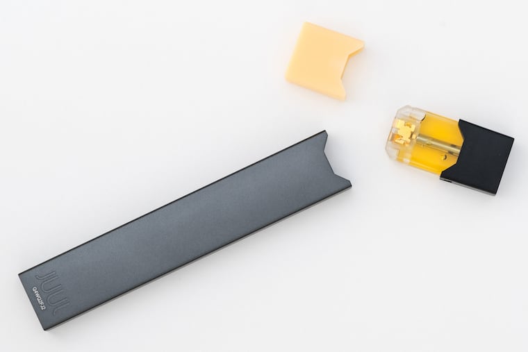 A Juul vape pen.