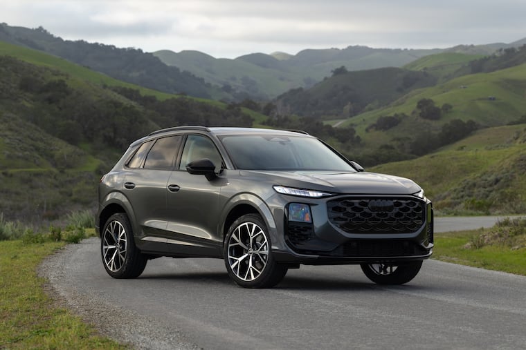 The Audi Q3 compact SUV gets a new look as part of a 2026 redesign, but it still looks very much like an Audi Q3.
