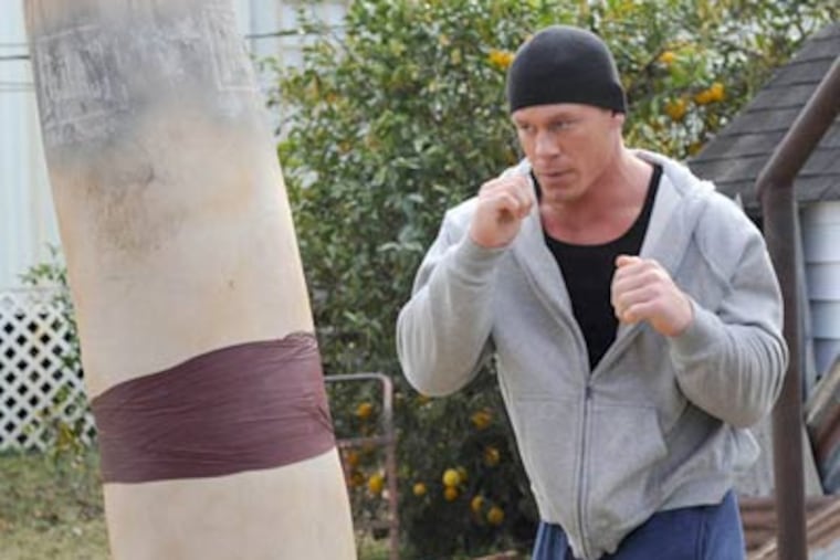 WWE wrestler John Cena stars with Patricia Clarkson in "Legendary." (Samuel Goldwyn Films)