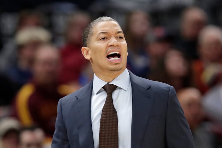 Tyronn Lue in his days as Cleveland Cavaliers head coach.