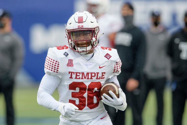 Temple running back Edward Saydee produced a big game for the Owls against South Florida.