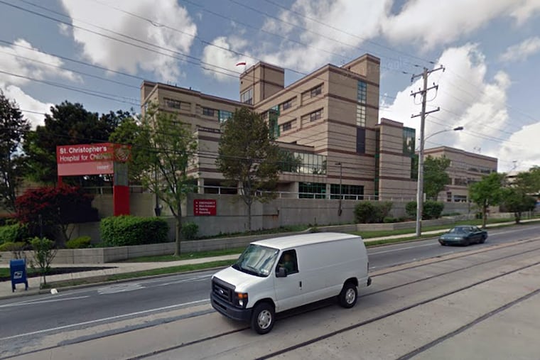 St. Christopher's Hospital for Children in North Philadelphia.