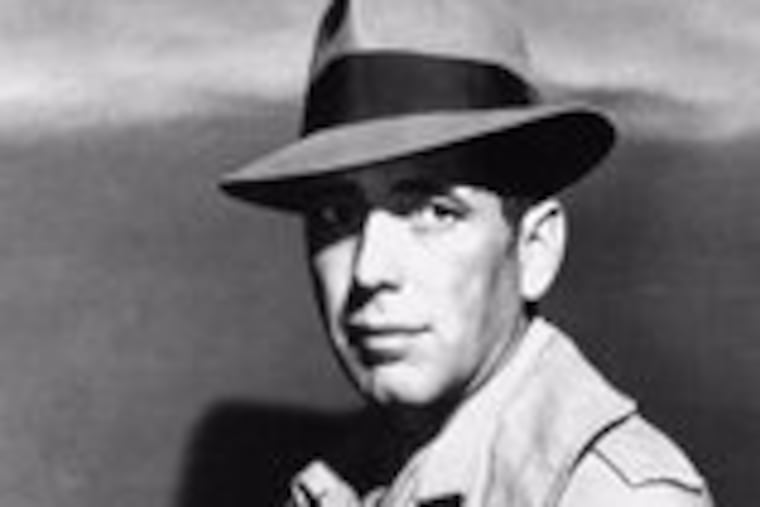 Humphrey Bogart in 1941's "The Maltese Falcon." He and Lauren Bacall had a lot to do with the sexy image of cigarettes.