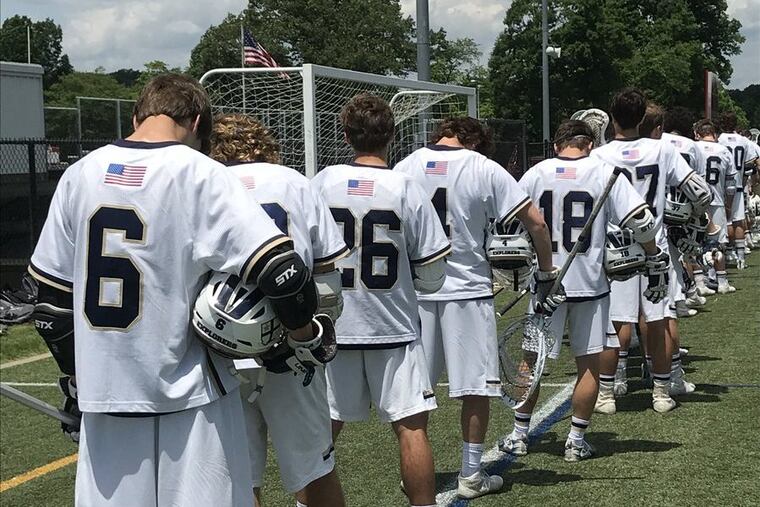 The La Salle boys' lacrosse team defeated Conestoga, 7-4, in the PIAA Class 3A semifinals on Tuesday.
