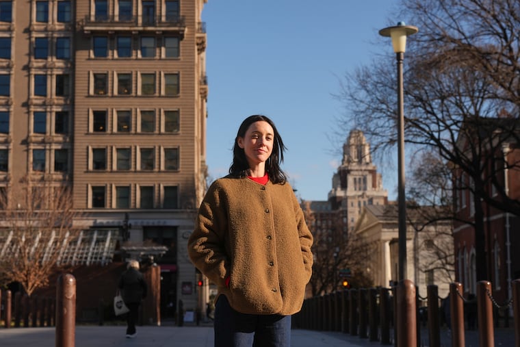 Betsy Kenney, the woman behind Philly ASMR, in Philadelphia, December 11, 2025.