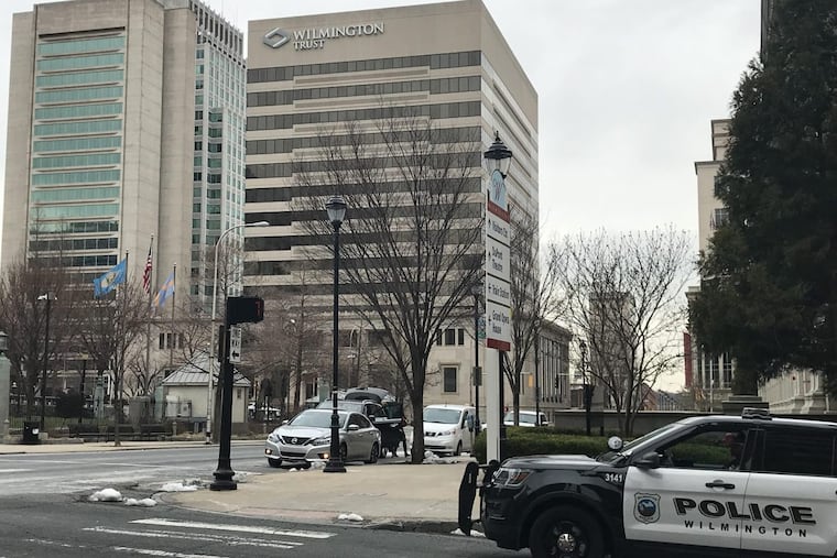 Wilmington Trust Co. headquarters on Rodney Square was an anchor of what is now the city's half-empty corporate headquarters district.