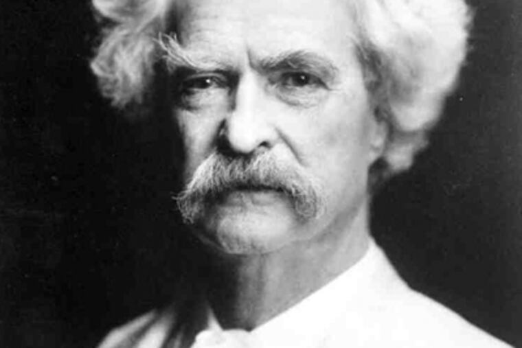 Mark Twain might be stomping around in heaven, if that's where he ended up.