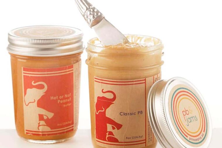 Hot or Not Peanut butter (left) and Classic PB (right). MICHAEL S. WIRTZ / Staff Photographer )