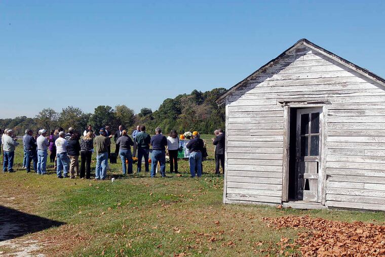 The Urban farm in West Deptford was the site of an event marking the 30th anniversary of the Agriculture Retention and Development Act. Gloucester County recently acquired the farm's development rights. AKIRA SUWA / Staff Photographer