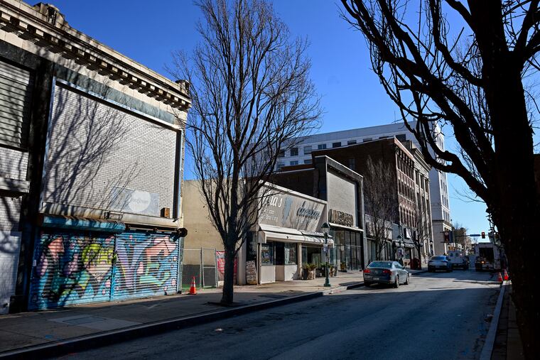 Avenue of the States in downtown Chester. The receiver's office says taxpayers have been too generous to the rain tax board.