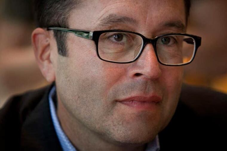 Philadelphia attorney Ken Trujillo during interview at Le Pain Quotidien at 8th and Walnut St. on Wednesday, August 7, 2013. ( ALEJANDRO A. ALVAREZ / STAFF PHOTOGRAPHER )