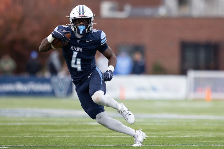 Wildcats running back Ja’briel Mace rushed for nearly 1,000 yards a year ago, and he returns as a key part of Villanova's offense.