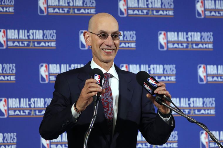 NBA Commissioner Adam Silver is expected to issue guidelines on the league's return around June 1. (AP Photo/Rick Bowmer)