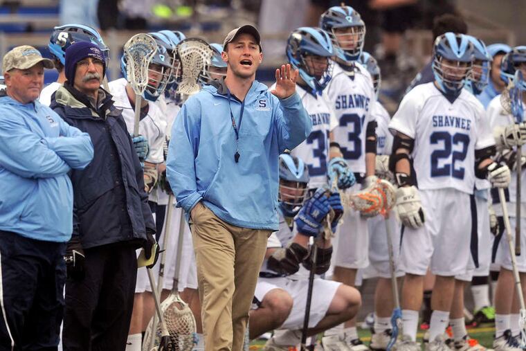 Shawnee boys' lacrosse beat Cherokee, 11-9, Monday. TOM GRALISH / File Photo