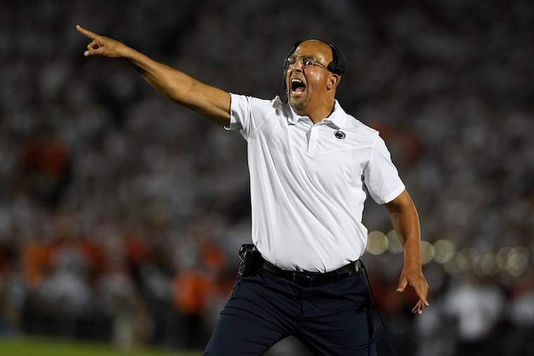 Penn State coach James Franklin knows there are some areas his team needs to improve on as it more Big Ten teams.