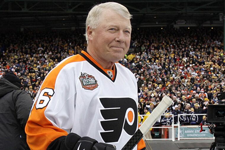 Flyers senior vice president Bob Clarke at the Winter Classic in 2010. (Elise Amendola/AP file photo)