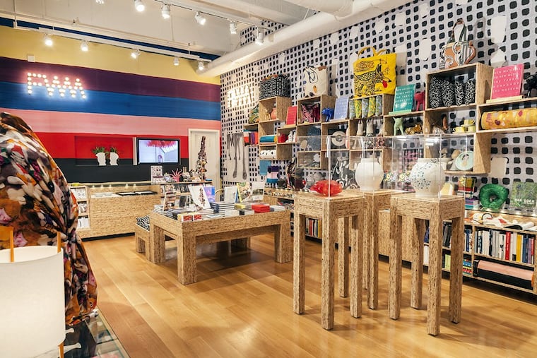 The gift shop at the Fabric Workshop and Museum, on Arch Street near Reading Terminal Market.