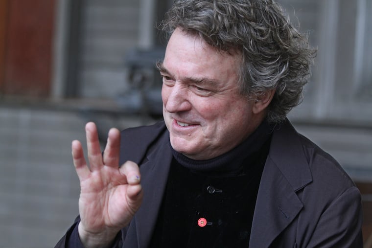 Jamie Wyeth in the Chadds Ford studio of his grandfather, N.C. Wyeth. Nearly 50 years after being secreted away, Jamie Wyeth's portraits of Andy Warhol and Rudolf Nureyev are being exhibited in a New York City show. Photo from 2015.