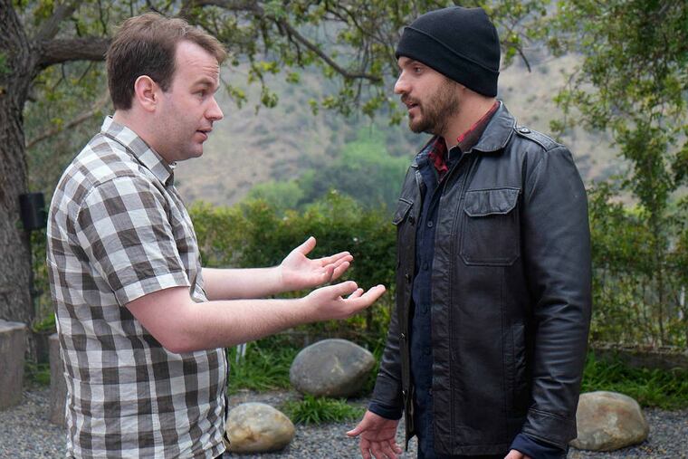 Mike Birbiglia and Jake Johnson in "Digging for Fire," directed by Joe Swanberg. (Ben Richardson/The Orchard)