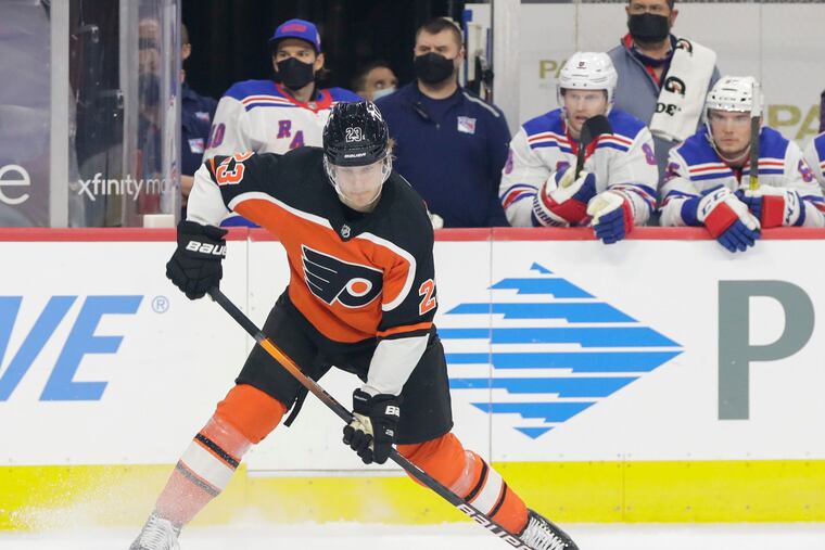 The Flyers signed Oskar Lindblom to a 3-year, $9 million contract last summer. Early returns were predictably mediocre, but if he regains his strength and stamina, his deal could be team-friendly.