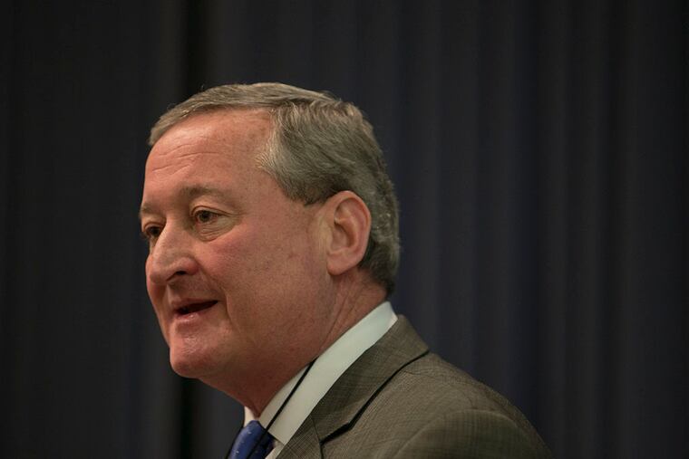 Jim Kenney speaks during the mayoral forum at Pennsylvania Hospital in Philadelphia on Wednesday, March 18, 2015. ( STEPHANIE AARONSON / Staff Photographer )