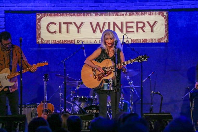 Emmylou Harris opening the City Winery. A review of the venue and the show in Center City, Friday, September. 27, 2019.