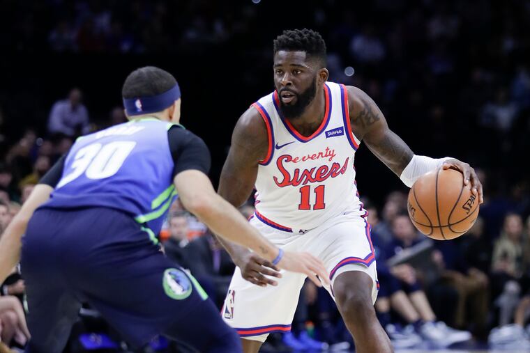 James Ennis III averaged 5.8 points and 3.1 rebounds in 49 appearances this season.