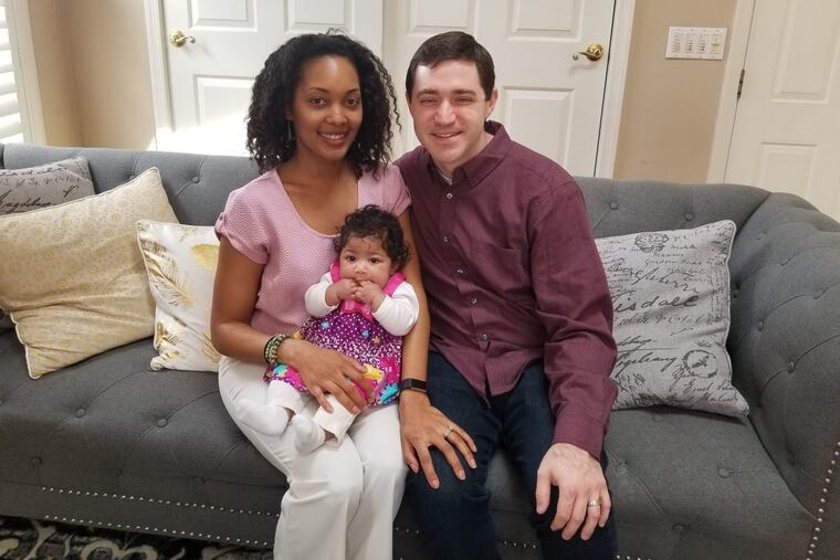 April and Jerry Brennian with daughter Elizabeth.