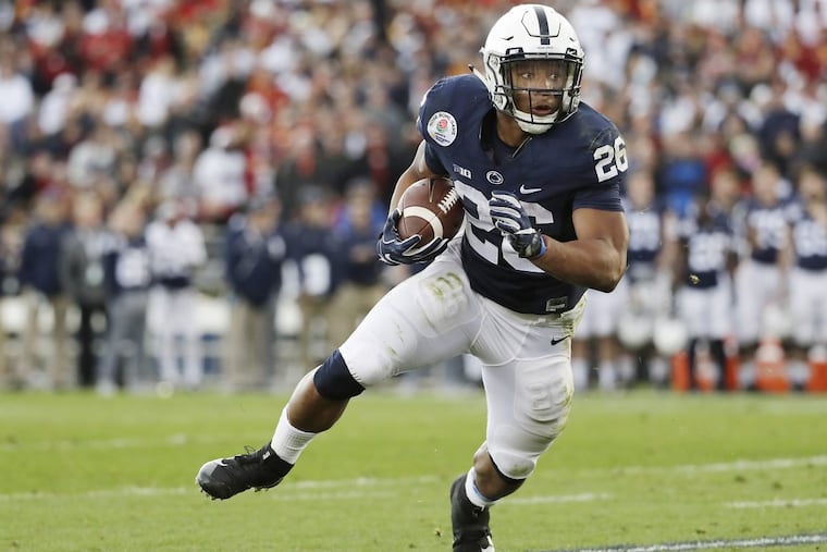Penn State Nittany Lions running back Saquon Barkley is a top candidate for the Heisman Trophy.