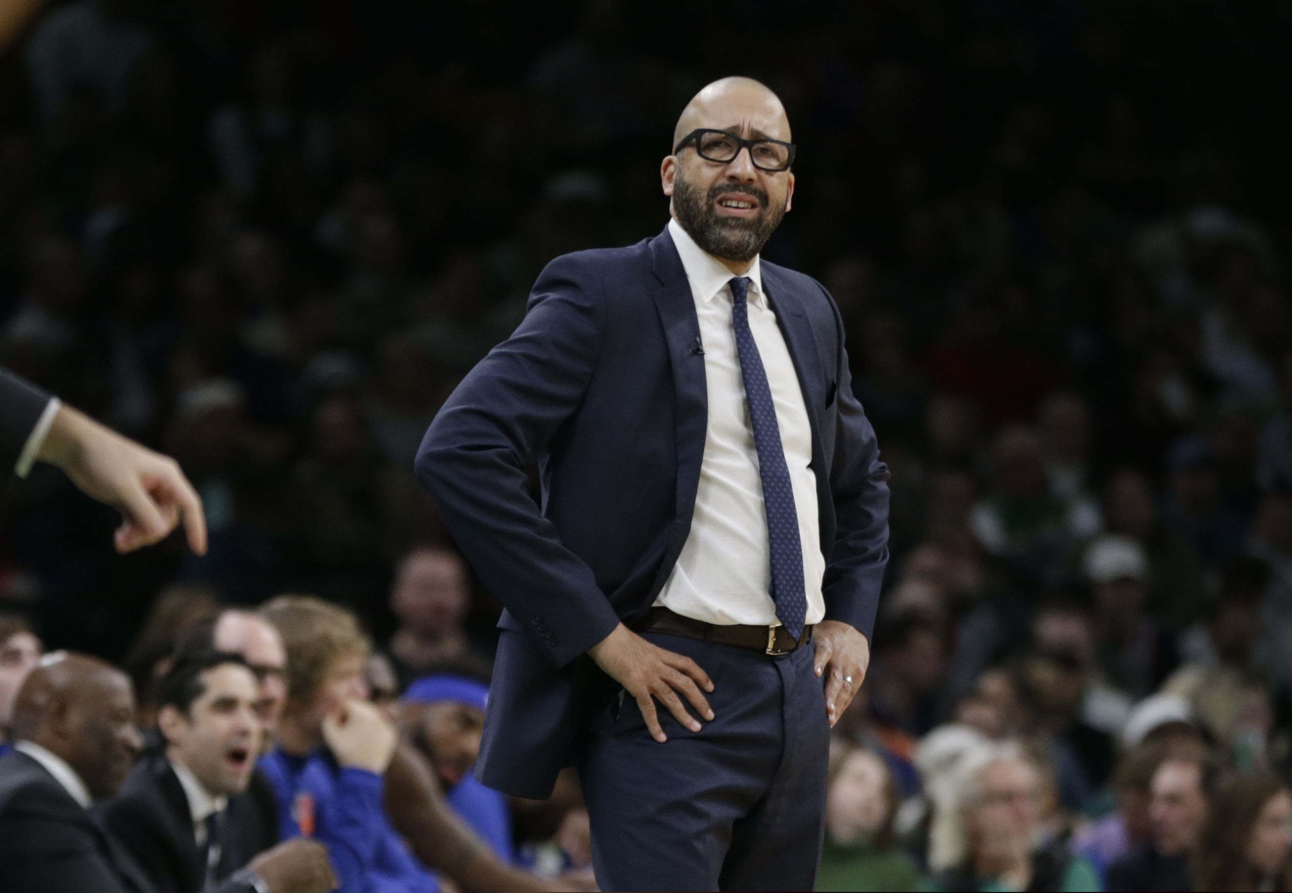 New York Knicks coach David Fizdale.