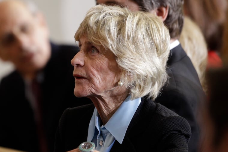 In this Jan. 20, 2011 photo, Jean Kennedy Smith attended a ceremony marking the 50th anniversary of President John F. Kennedy's inaugural speech on Capitol Hill in Washington.