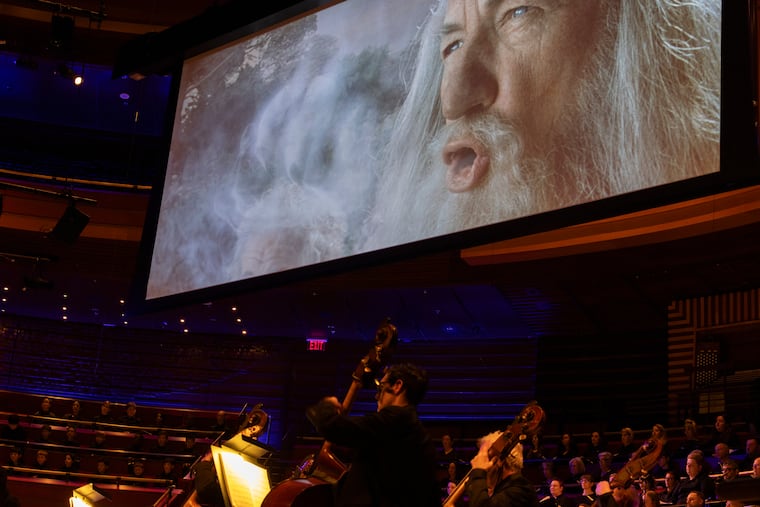 Howard Shore's Academy Award–winning score for 'Lord of the Rings: The Fellowship of the Ring' was performed live by the Philadelphia Orchestra and guest conductor Ludwig Wicki to a packed house in Marian Anderson Hall Friday night.