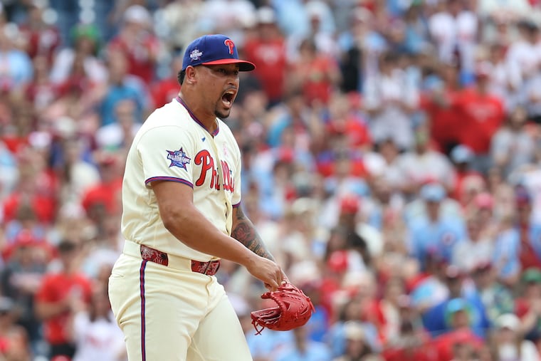 Phillies closer Jhoan Duran is a perfect 7-for-7 in save opportunities this year.