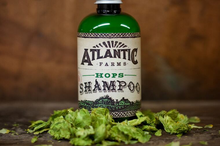 Atlantic Farms Hops Shampoo.