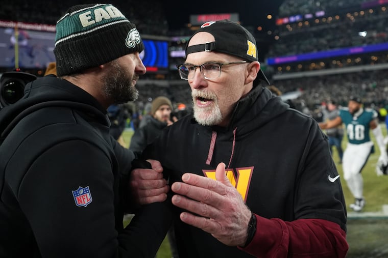 Dan Quinn and the injury-riddled Commanders have headed in the wrong direction since facing the Eagles in the 2024 NFC championship game on Jan. 26.