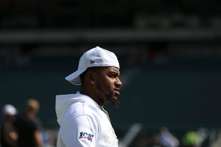 The Eagles fined DeSean Jackson for his Instagram posts.